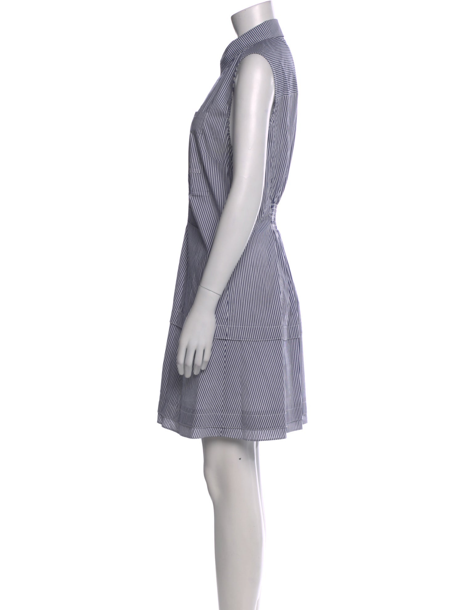 Derek Lam 10 Crosby Striped Mini Dress