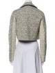 Derek Lam 10 Crosby Tweed Pattern Biker Jacket
