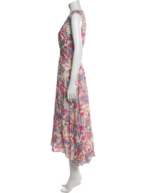 Derek Lam 10 Crosby Floral Print Long Dress