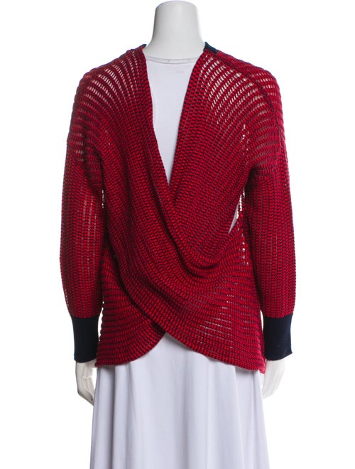 Derek Lam 10 Crosby Printed Bateau Neckline Blouse