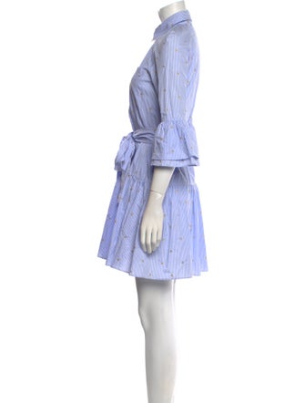 Derek Lam 10 Crosby Striped Mini Dress