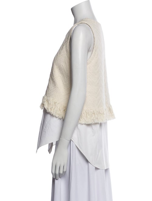 Derek Lam 10 Crosby Scoop Neck Sleeveless Top