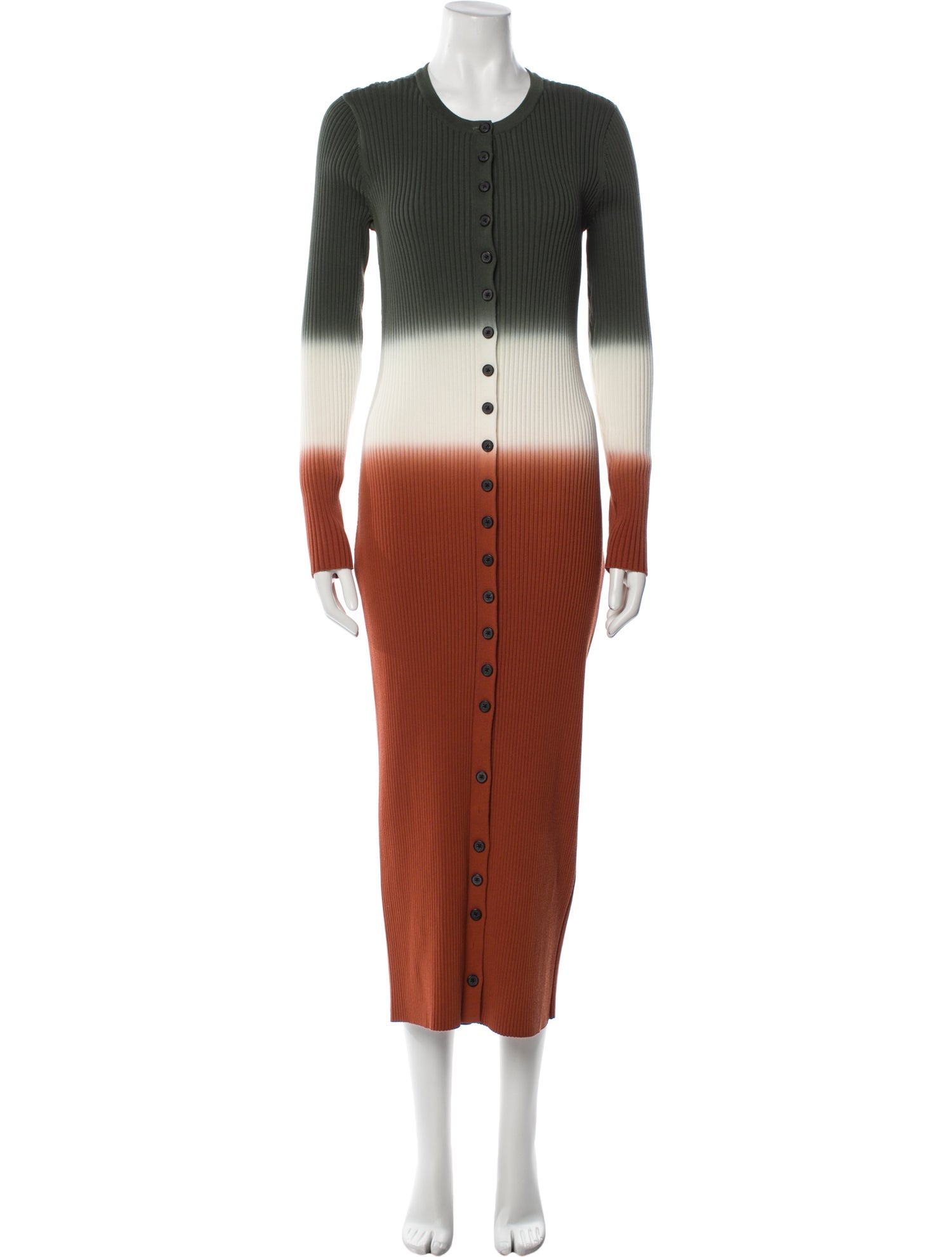 Derek Lam 10 Crosby Striped Long Dress