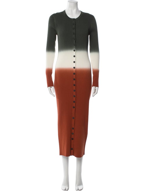 Derek Lam 10 Crosby Striped Long Dress