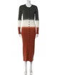 Derek Lam 10 Crosby Striped Long Dress