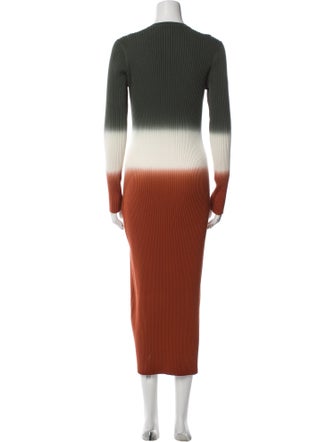 Derek Lam 10 Crosby Striped Long Dress