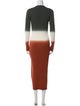 Derek Lam 10 Crosby Striped Long Dress