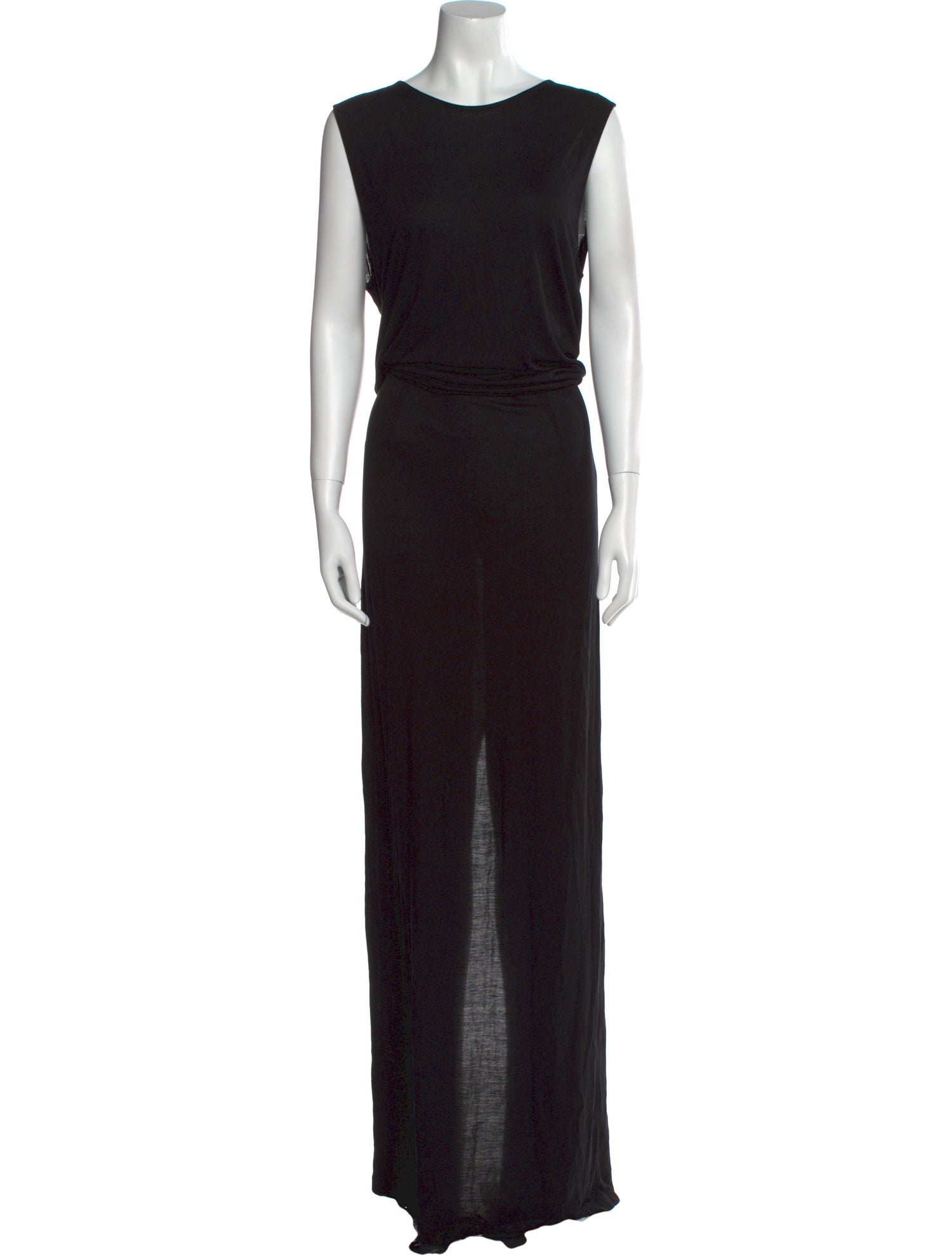 Derek Lam 10 Crosby Scoop Neck Long Dress