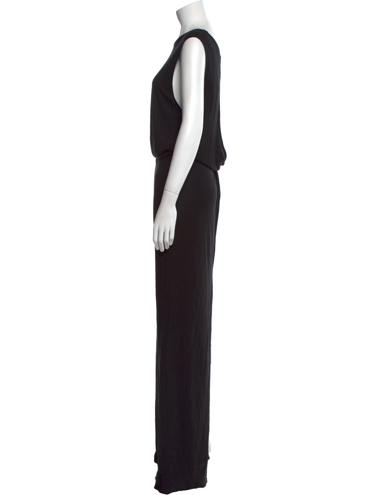 Derek Lam 10 Crosby Scoop Neck Long Dress