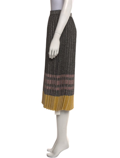 Derek Lam 10 Crosby Striped Knee-Length Skirt