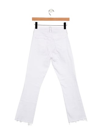 Derek Lam 10 Crosby Mid-Rise Straight Leg Jeans