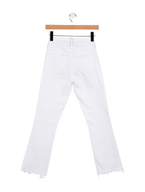 Derek Lam 10 Crosby Mid-Rise Straight Leg Jeans
