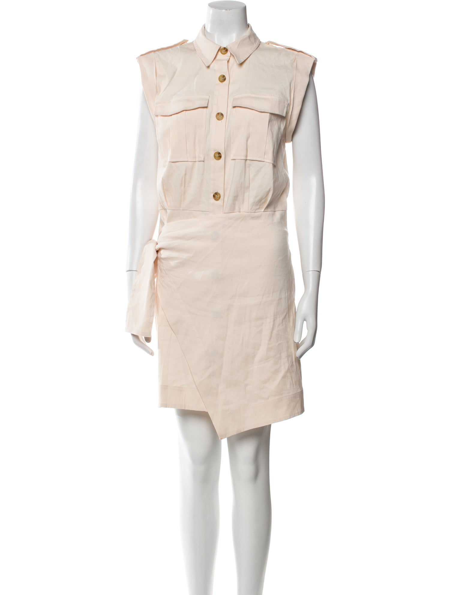 Derek Lam 10 Crosby Linen Mini Dress