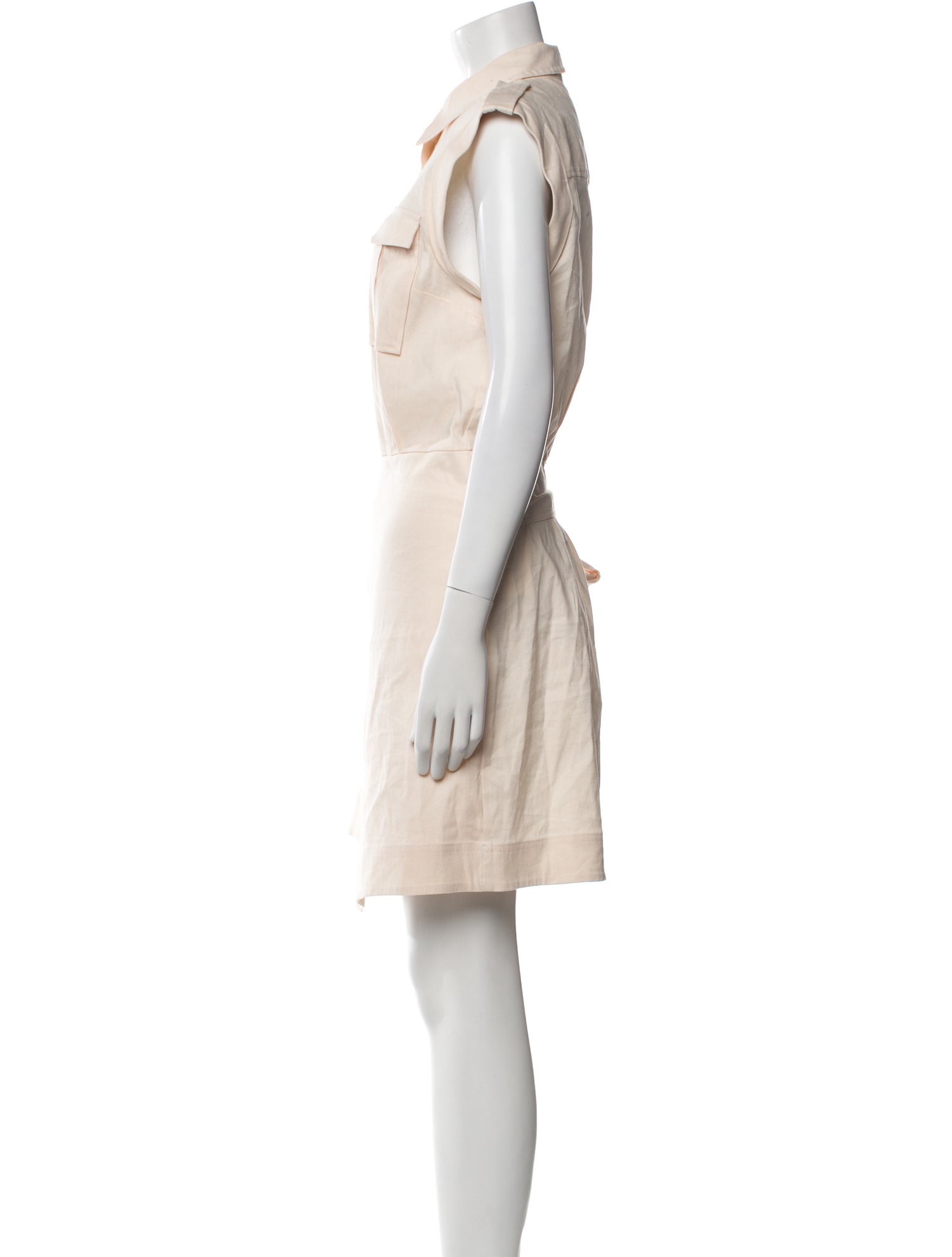 Derek Lam 10 Crosby Linen Mini Dress