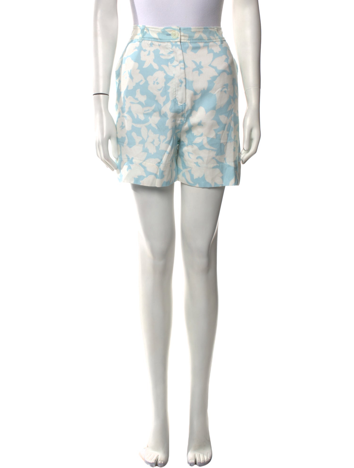 Derek Lam 10 Crosby Printed Mini Shorts w/ Tags