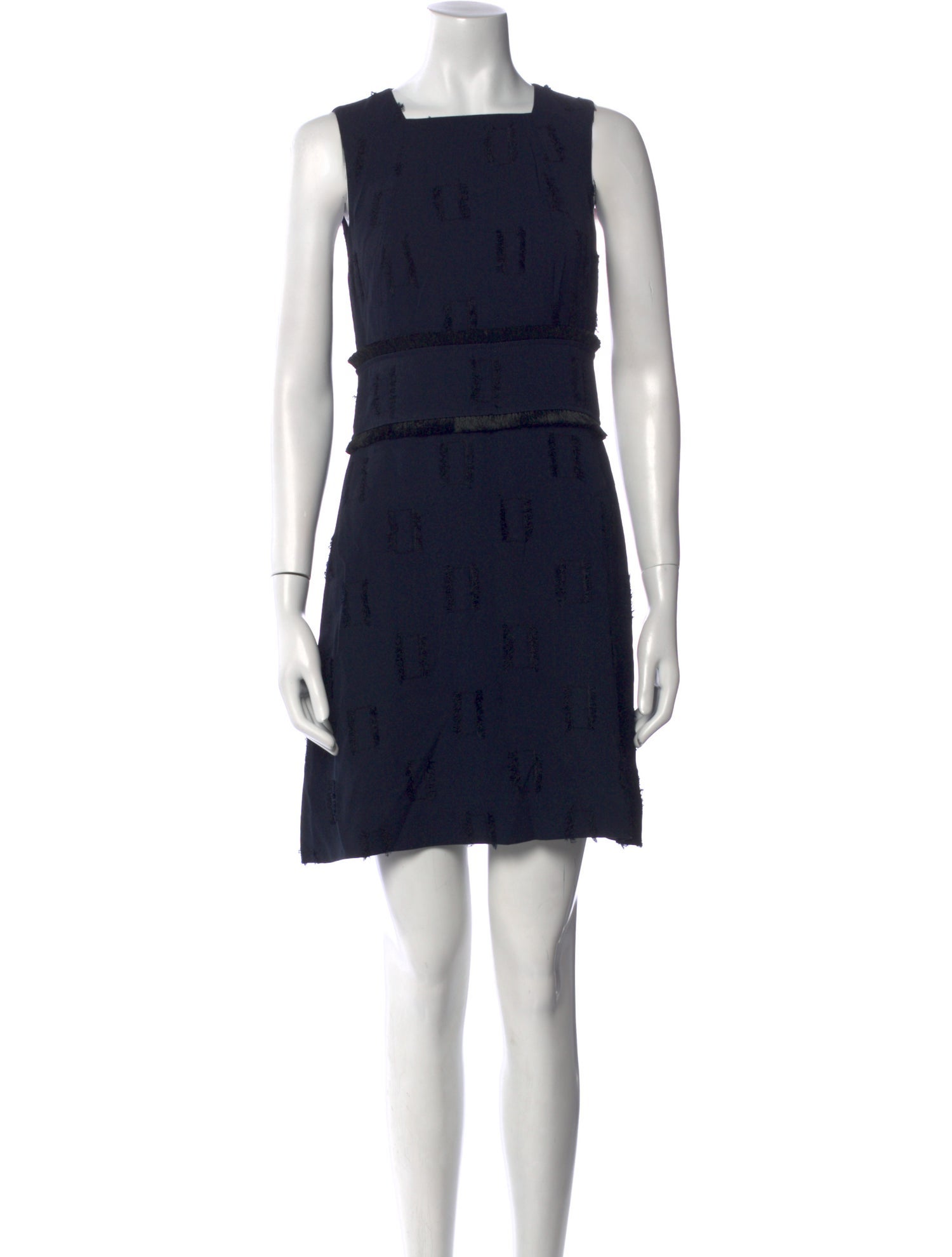 Derek Lam 10 Crosby Square Neckline Mini Dress