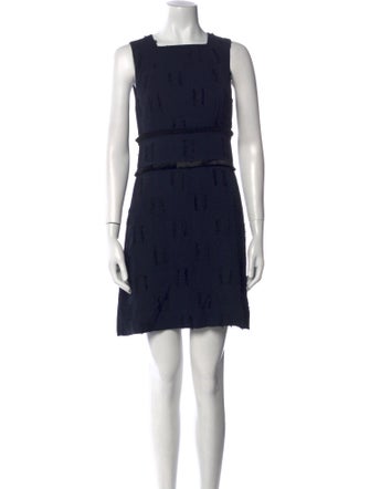 Derek Lam 10 Crosby Square Neckline Mini Dress