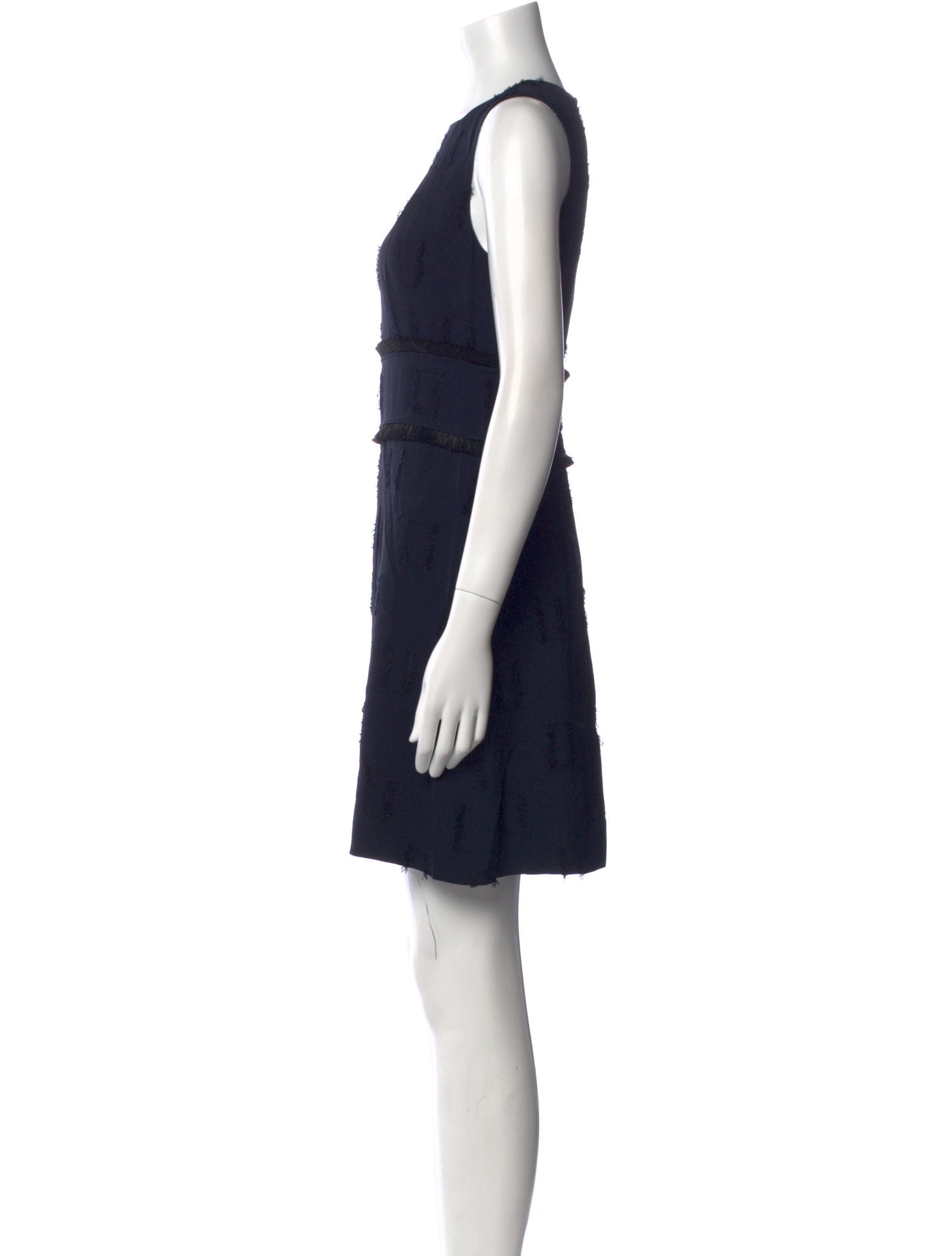 Derek Lam 10 Crosby Square Neckline Mini Dress