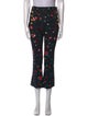 Derek Lam 10 Crosby Printed Straight Leg Pants