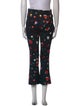 Derek Lam 10 Crosby Printed Straight Leg Pants