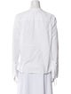 Derek Lam 10 Crosby V-Neck Long Sleeve Blouse