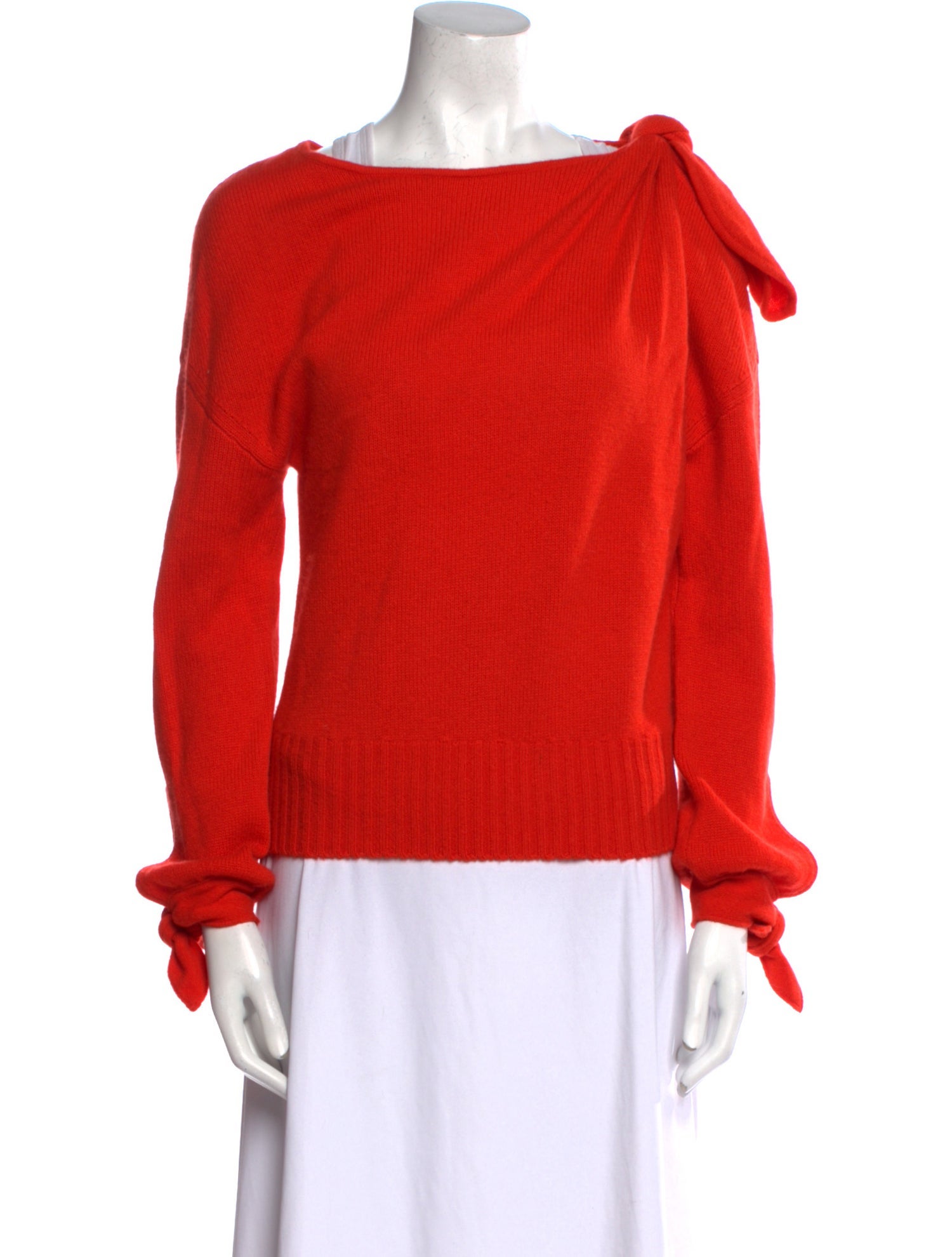 Derek Lam 10 Crosby Cashmere Bateau Neckline Sweater