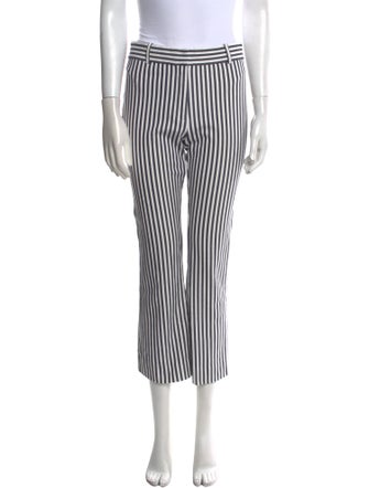 Derek Lam 10 Crosby Striped Wide Leg Pants