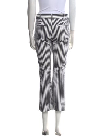 Derek Lam 10 Crosby Striped Wide Leg Pants
