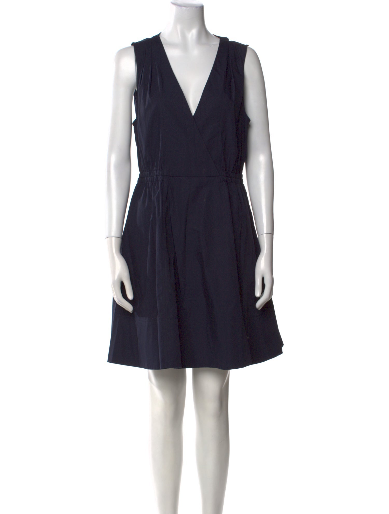 Derek Lam 10 Crosby V-Neck Knee-Length Dress w/ Tags