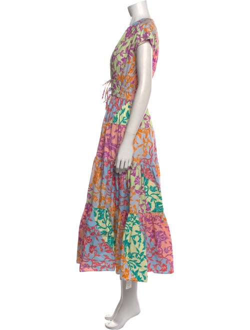 Derek Lam 10 Crosby Printed Long Dress