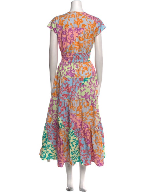 Derek Lam 10 Crosby Printed Long Dress
