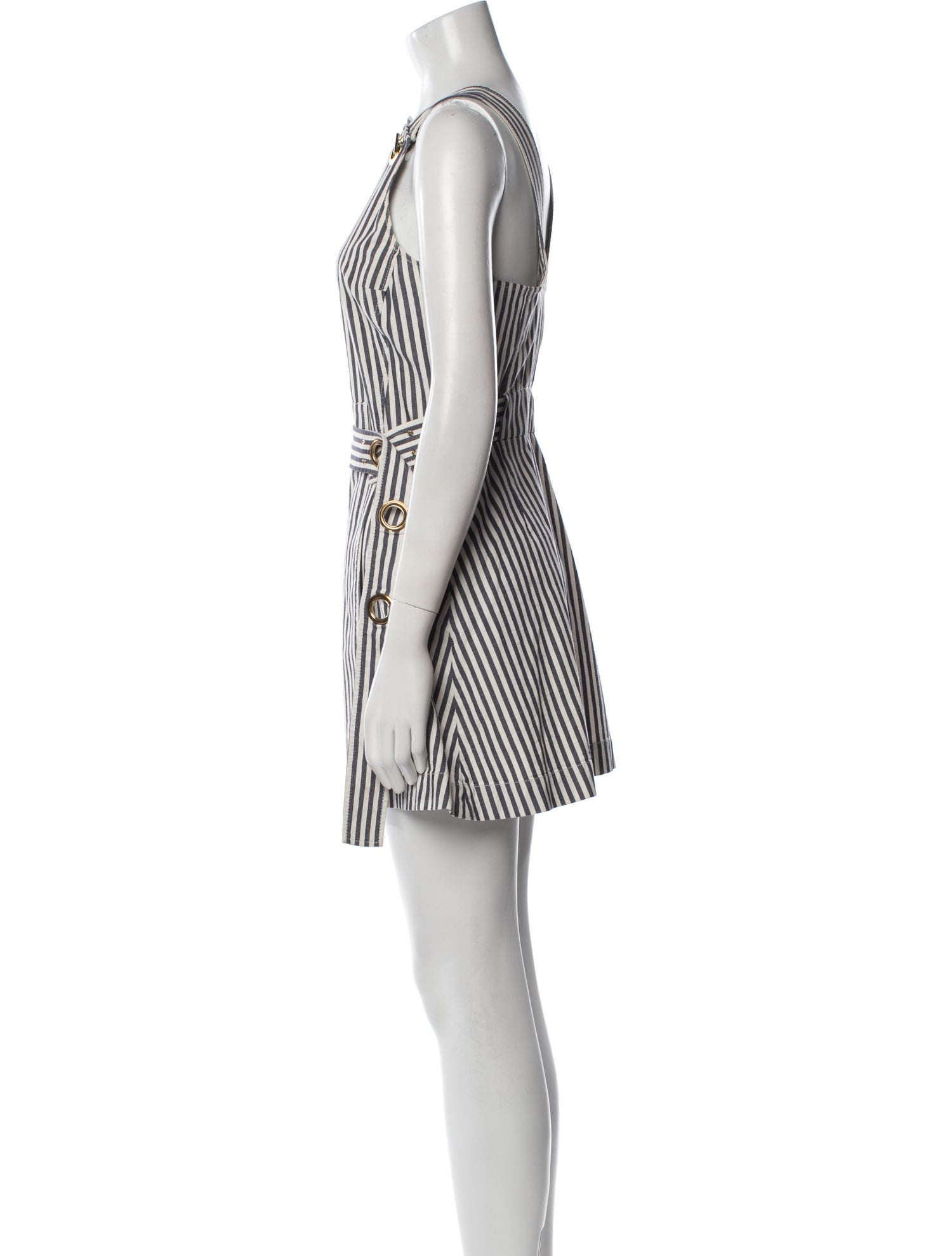 Derek Lam 10 Crosby Striped Mini Dress