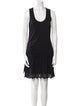 Derek Lam 10 Crosby Scoop Neck Mini Dress