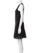 Derek Lam 10 Crosby Scoop Neck Mini Dress