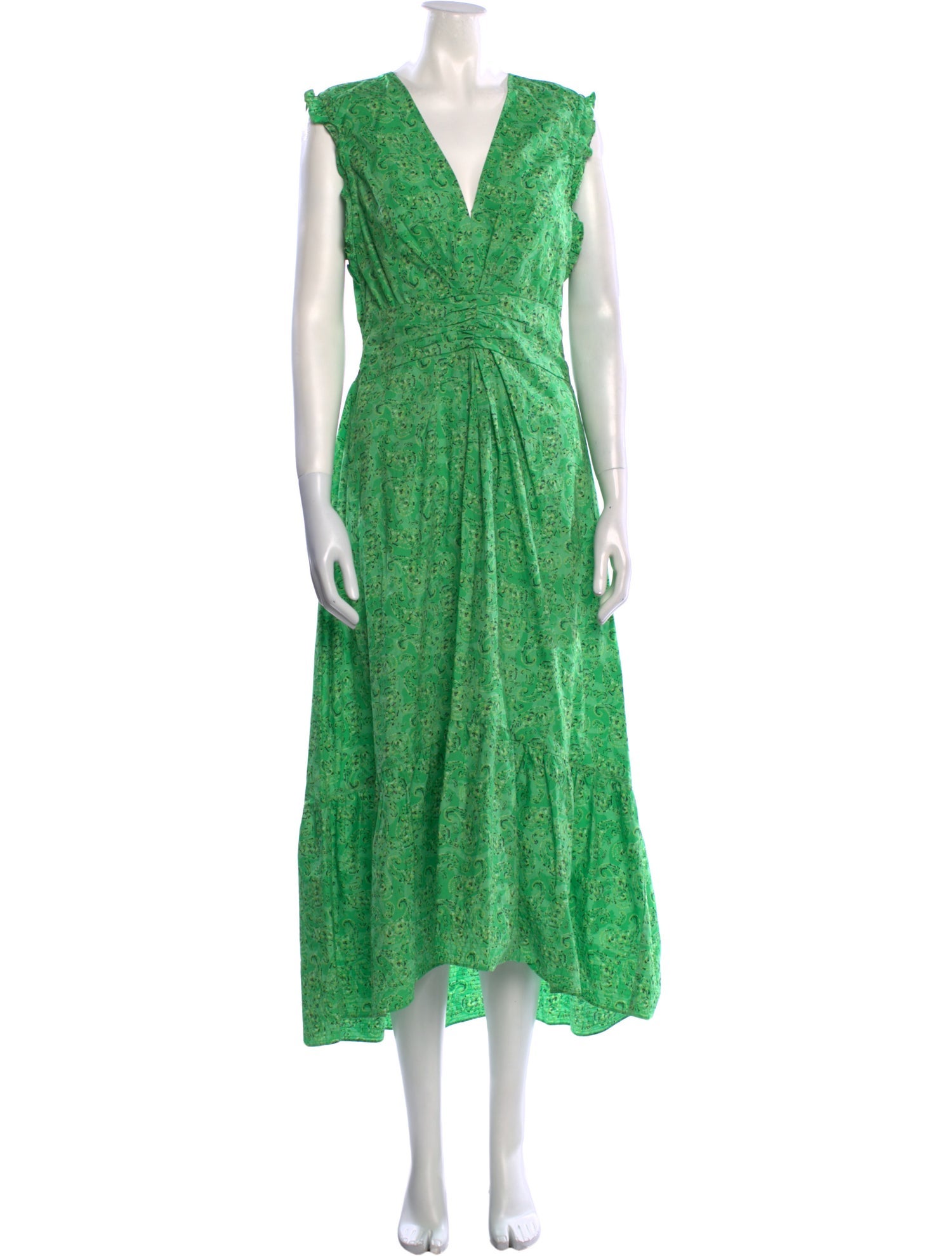 Derek Lam 10 Crosby Printed Long Dress