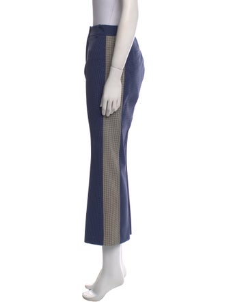 Derek Lam 10 Crosby Printed Wide Leg Pants