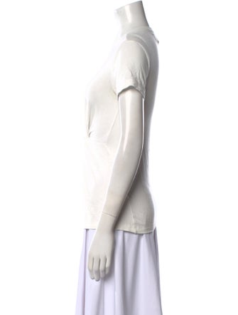 Derek Lam 10 Crosby Crew Neck Short Sleeve T-Shirt