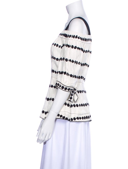 Derek Lam 10 Crosby Silk Striped Blouse