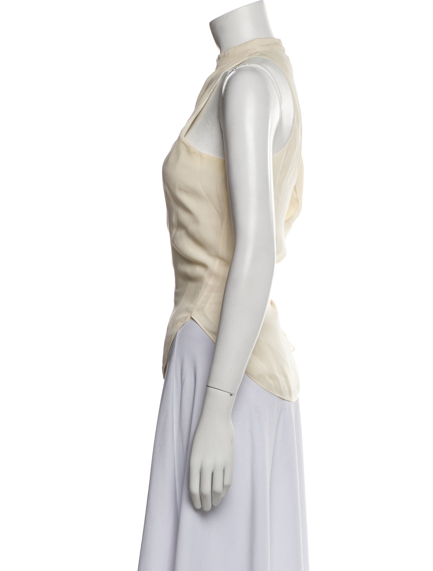 Haute Hippie Silk Turtleneck Top