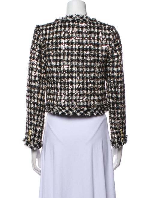 Derek Lam 10 Crosby Tweed Pattern Evening Jacket