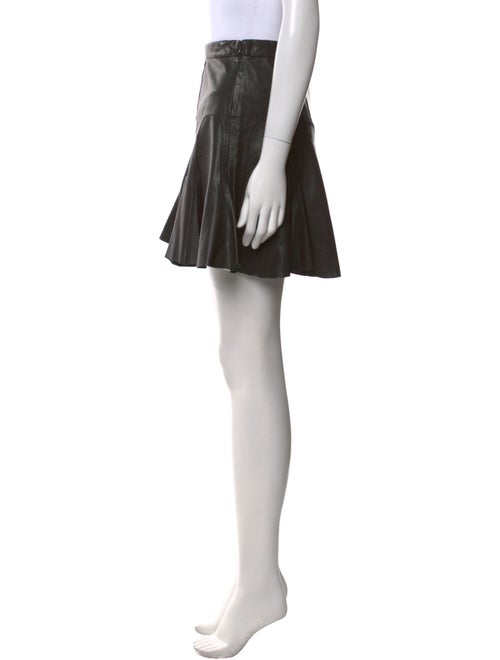 Derek Lam 10 Crosby Leather Mini Skirt