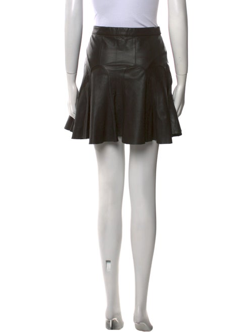 Derek Lam 10 Crosby Leather Mini Skirt
