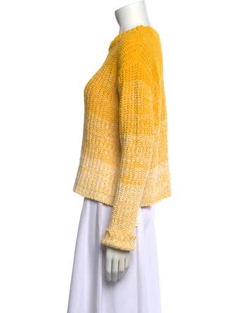 Derek Lam 10 Crosby Striped Crew Neck Sweater