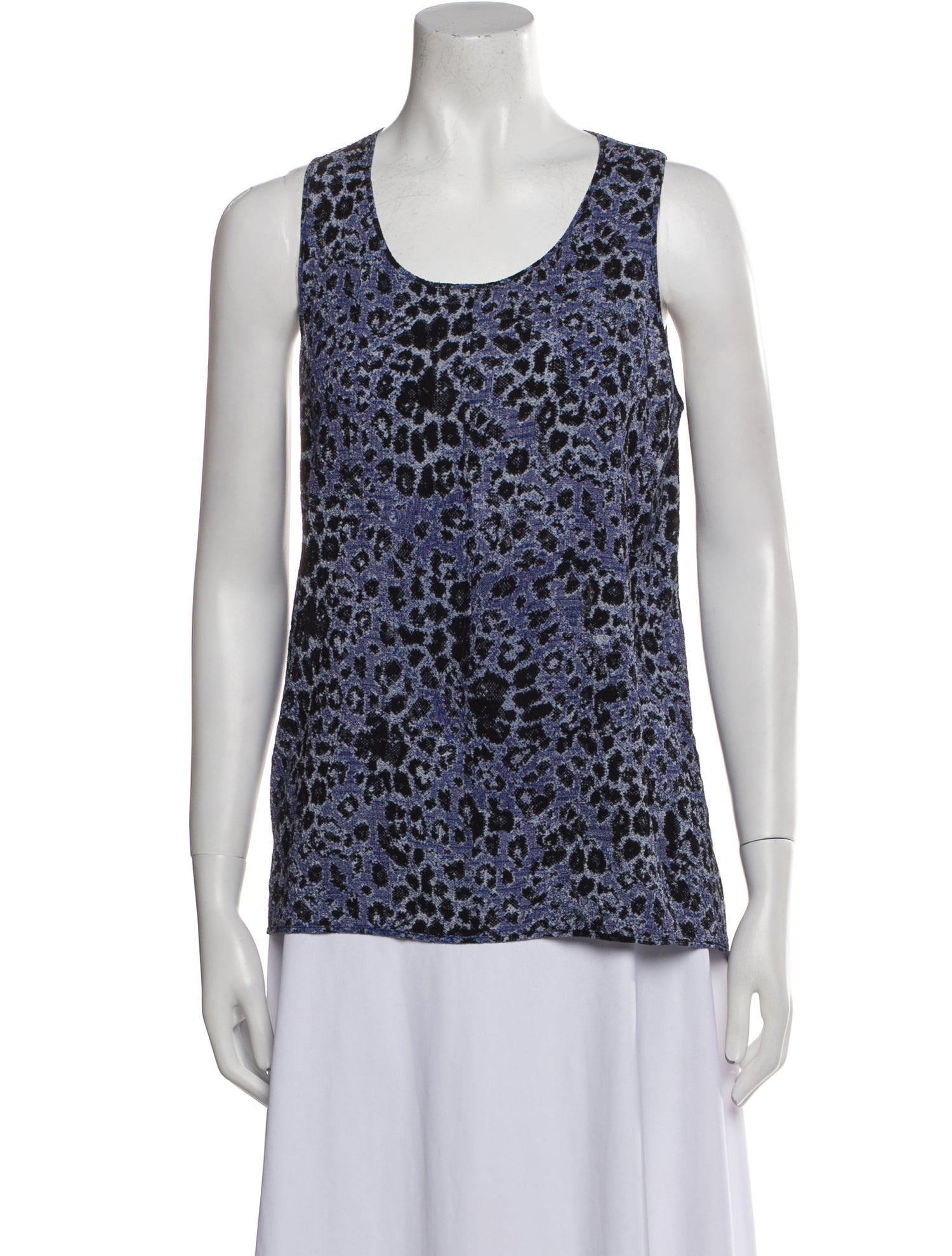 Derek Lam 10 Crosby Silk Printed Top