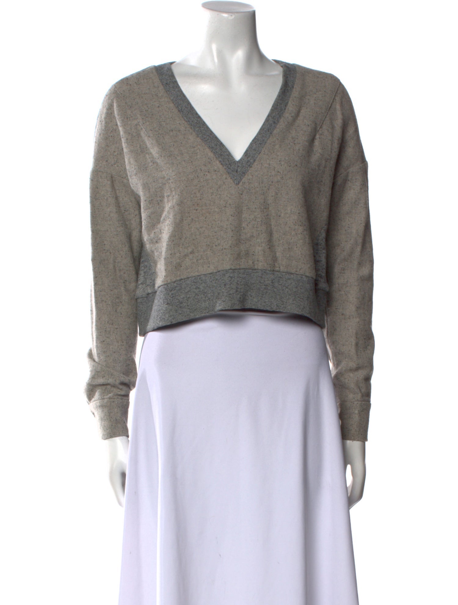 Derek Lam 10 Crosby Wool V-Neck Sweater