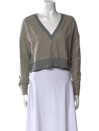 Derek Lam 10 Crosby Wool V-Neck Sweater