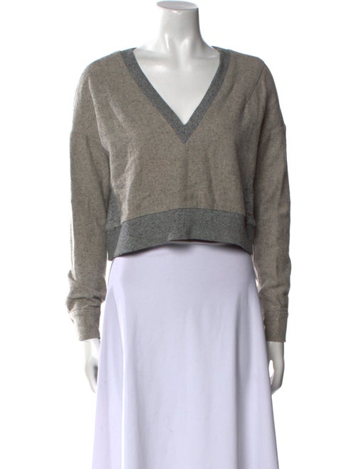 Derek Lam 10 Crosby Wool V-Neck Sweater