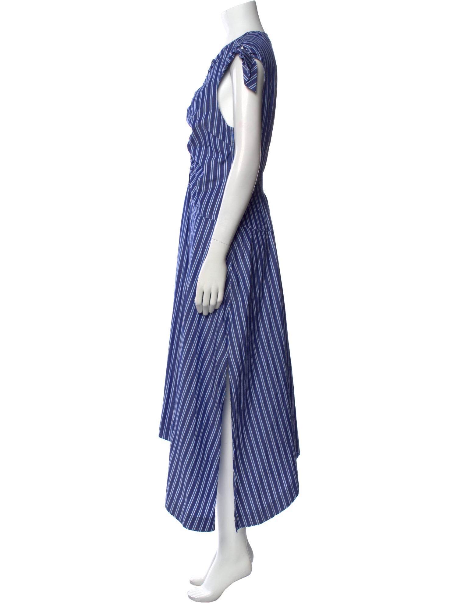Derek Lam 10 Crosby Striped Long Dress