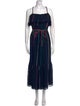 Derek Lam 10 Crosby Striped Midi Length Dress