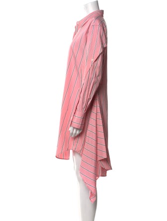 Derek Lam 10 Crosby Striped Knee-Length Dress